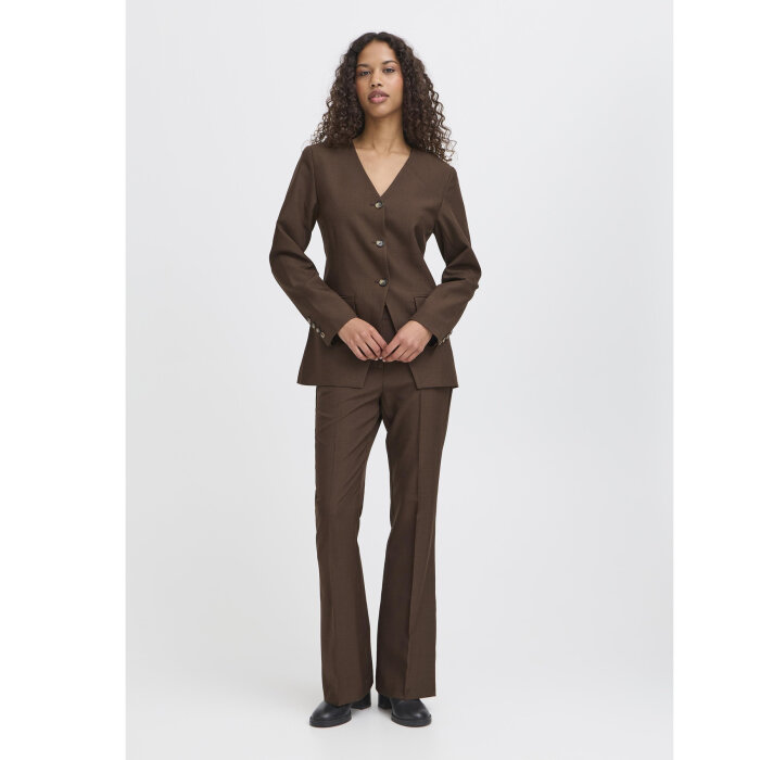 ICHI ( Dame ) - ICHI - IHLEXI BL9 | HABITJAKKE COFFEE BEAN