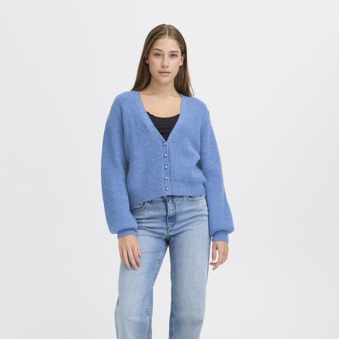 ICHI ( Dame ) - ICHI - IHMARIN CA6 | CARDIGAN BLUE YONDER