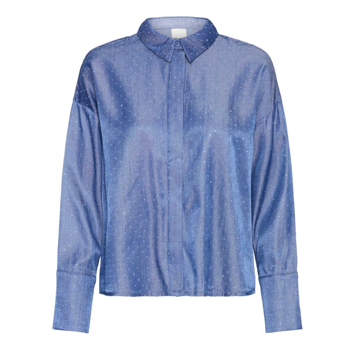 ICHI ( Dame ) - ICHI - IXPIPER SH | SKJORTE ESTATE BLUE