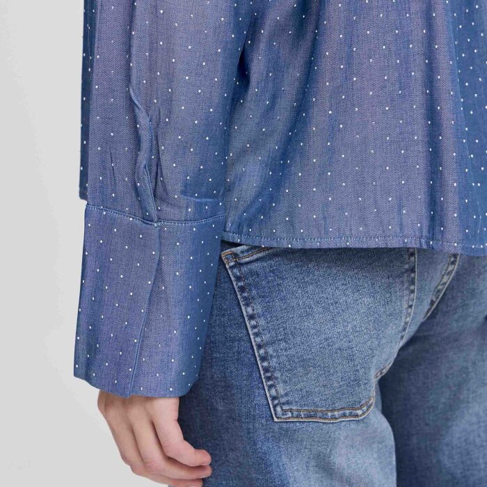 ICHI ( Dame ) - ICHI - IXPIPER SH | SKJORTE ESTATE BLUE