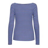 ICHI ( Dame ) - ICHI - IHCELLA LS | T-SHIRT BLUE YONDER