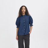 ICHI ( Dame ) - ICHI - IHBORGIE SH | SKJORTE WASHED DARK ICHI ( Dame ) - ICHI - IHBORGIE SH | SKJORTE WASHED DARK