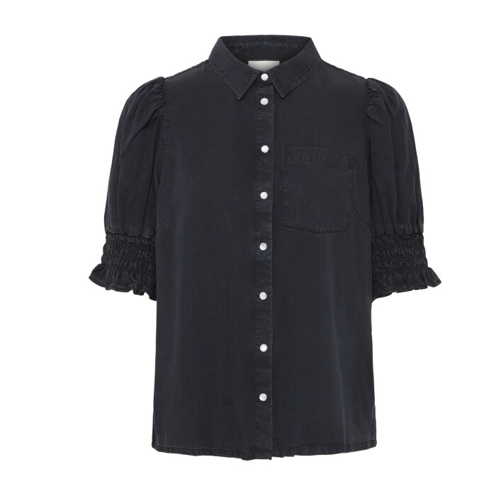 ICHI ( Dame ) - ICHI - IHBORGIE SH | SKJORTE WASHED BLACK