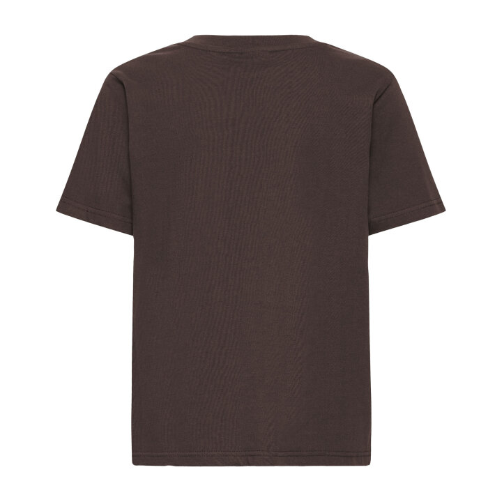 ICHI ( Dame ) - ICHI - IHPALMER LOOSE SS | T-SHIRT COFFEE BEAN