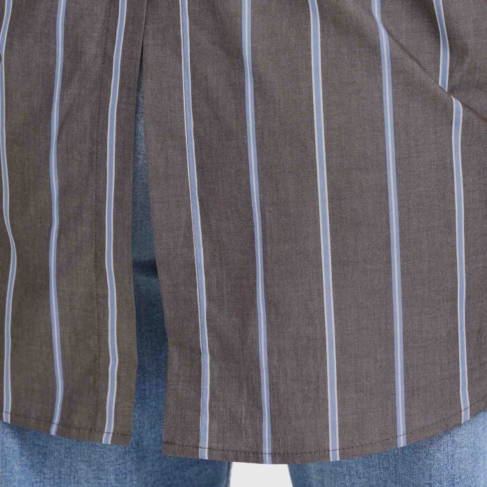 ICHI ( Dame ) - ICHI - IHSADIA SH2 | SKJORTE BROWN STRIBE