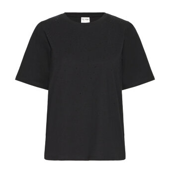 Pulz Jeans ( Dame )  - PULZ - PZKADEN | T-SHIRT BLACK BEAUTY
