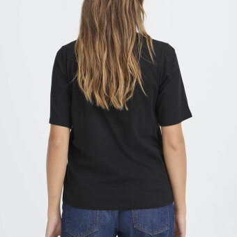 Pulz Jeans ( Dame )  - PULZ - PZKADEN | T-SHIRT BLACK BEAUTY