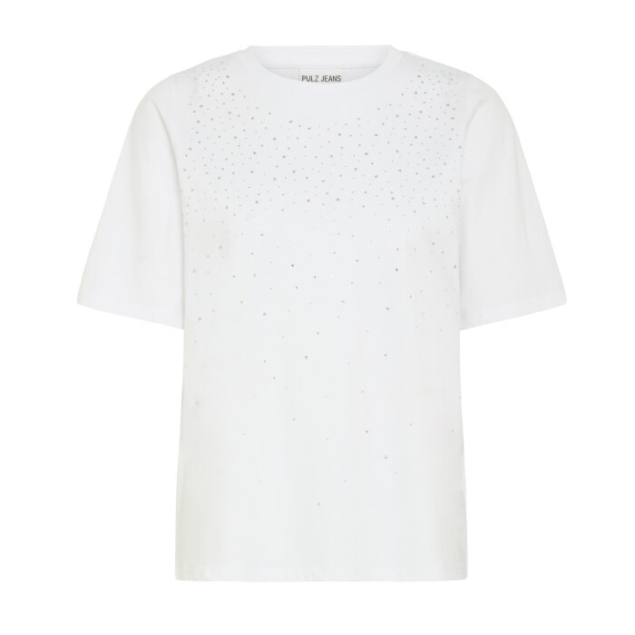 Pulz Jeans ( Dame )  - PULZ - PZKADEN | T-SHIRT BRIGHT WHITE