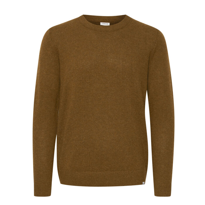 Solid - Solid - Dyllon sweater | Strik Cinnamon Melange