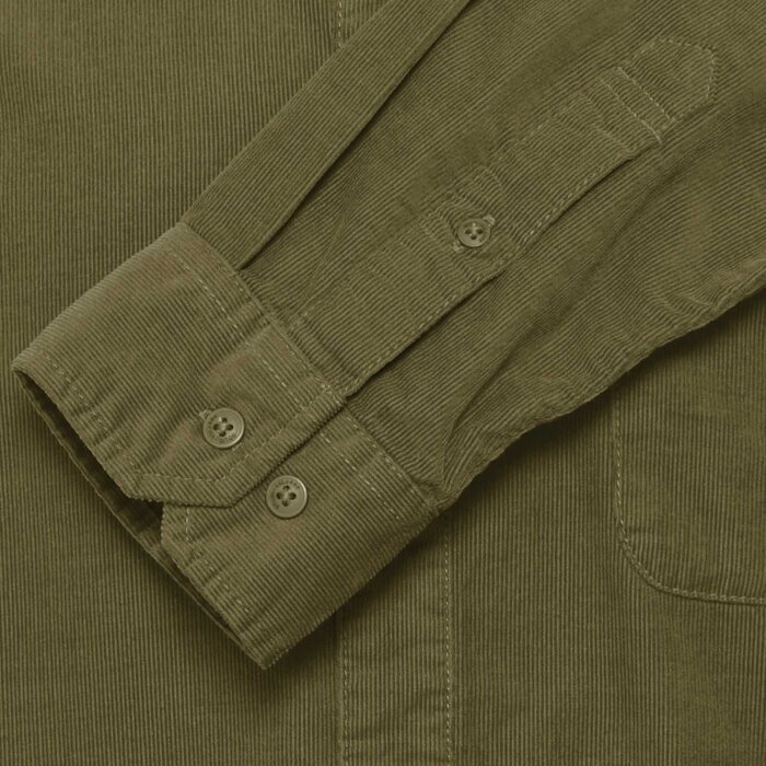 Solid - Solid - Juan corduroy shirt | Skjorte Ivy Green 