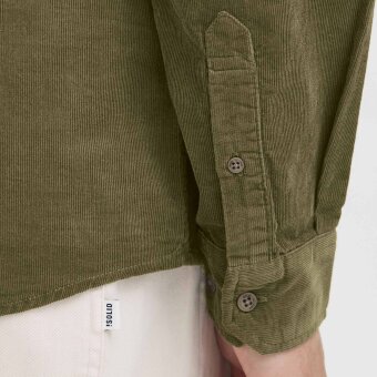 Solid - Solid - Juan corduroy shirt | Skjorte Ivy Green 