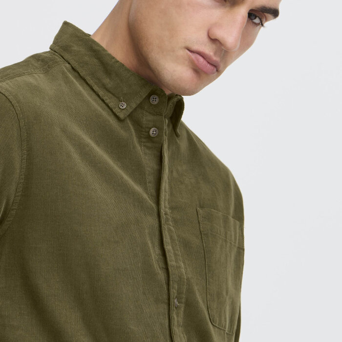 Solid - Solid - Juan corduroy shirt | Fløjl Skjorte Ivy Green 