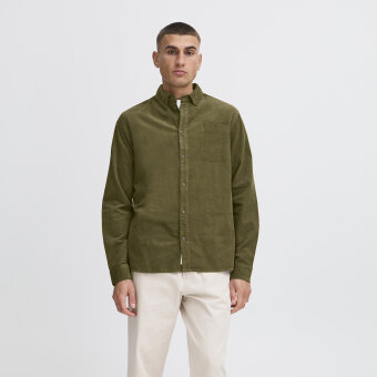 Solid - Solid - Juan corduroy shirt | Skjorte Ivy Green 