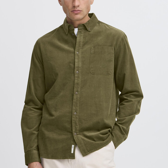 Solid - Solid - Juan corduroy shirt | Fløjl Skjorte Ivy Green 