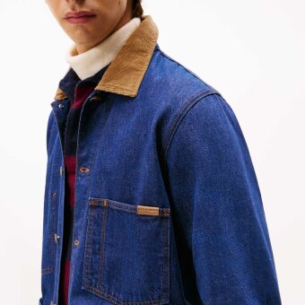 Tommy Hilfiger  - Tommy Hilfiger - Chore jacket | Denimjakke 1BP Lincoln Indigo 