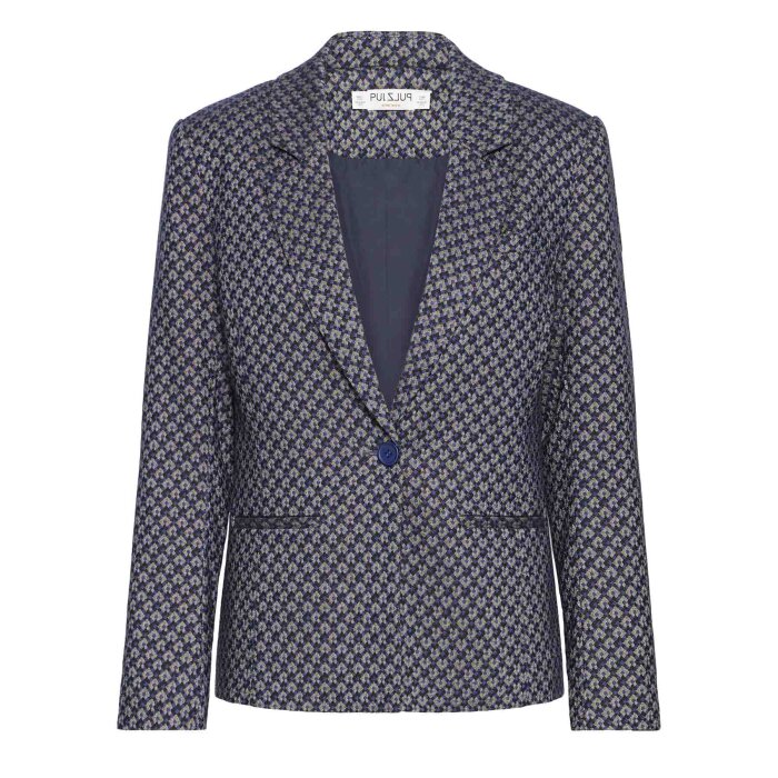 Pulz Jeans ( Dame )  - PULZ - PZCALLY | BLAZER DARK SAPPHIRE 