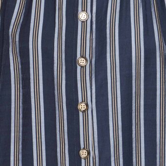 Pulz Jeans ( Dame )  - PULZ - PZVIVIAN SHIRT | SKJORTE BLUE BROWN
