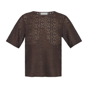 Sisters Point ( Dame ) - SISTERS POINT - ELSIA-SS | T-SHIRT 222 D. CHOCOLATE
