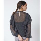 Sisters Point ( Dame ) - SISTERS POINT - UDAR-LS | SKJORTE  800 BLACK/DOT