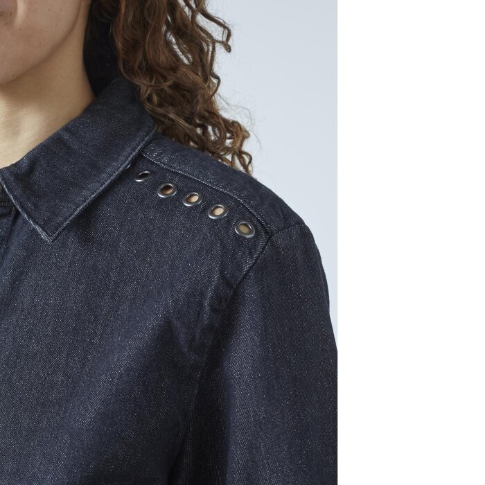 Sisters Point ( Dame ) - SISTERS POINT - OLEA-JA10 | DENIM JAKKE 941 BLACK UNWASHED