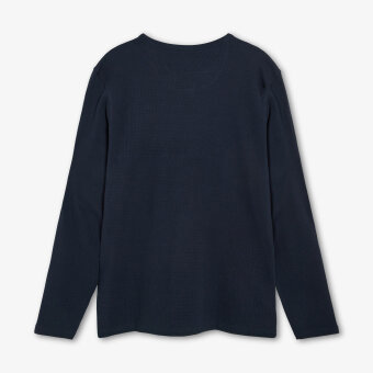 Signal - Signal - Derek granddad waffle | t-shirt Deep Marine