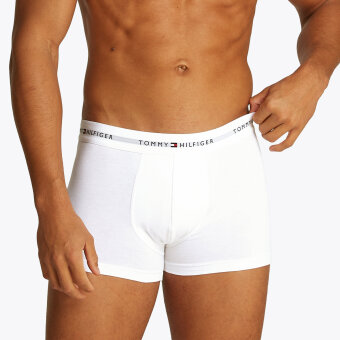 Tommy Hilfiger  - Tommy Hilfiger - Tights 3pack | Hvid 