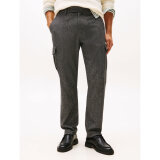 Tommy Hilfiger  - Tommy Hilfiger - Herringbone cargo pants | Bukser Medium Grey