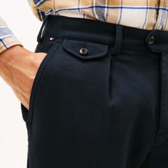 Tommy Hilfiger  - Tommy Hilfiger - Harlem brushed twill pants | Chino desert Sky