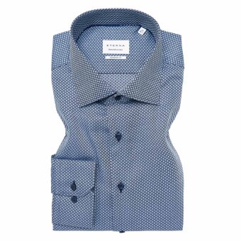 Eterna - Eterna - 1059 16 X18K 72 cm | Modern Fit Skjorte Extra Ærmel. 72 cm. Blue