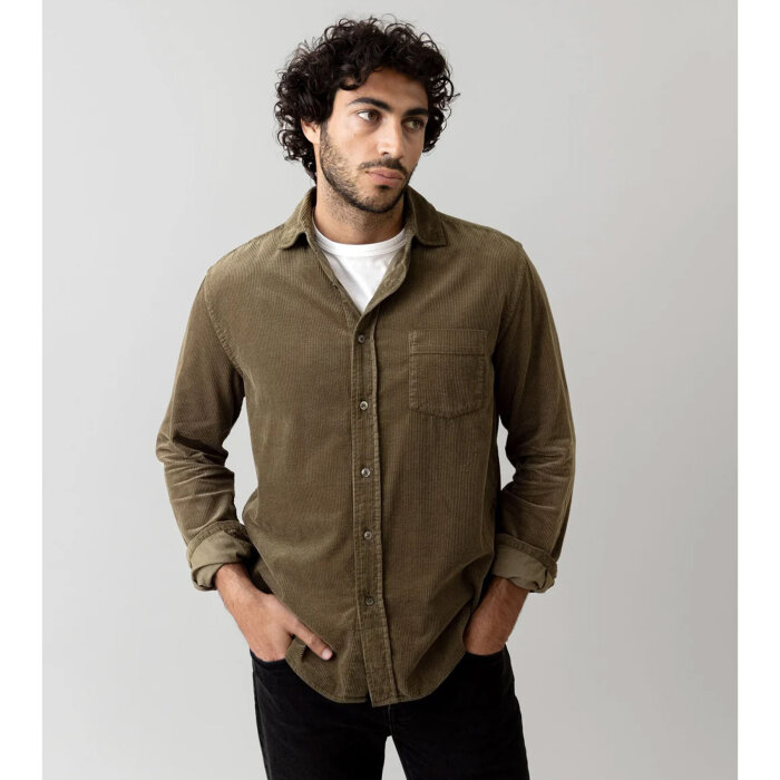 Mos Mosh Gallery - Mos Mosh - Alden corduroy shirt | Skjorte Grape Leaf  Mos Mosh Gallery - Mos Mosh - Alden corduroy shirt | Skjorte Grape Leaf