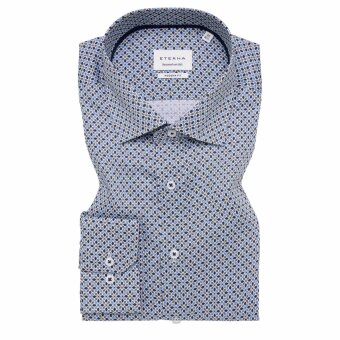 Eterna - Eterna - 1053 14 X18K | Modern Fit Skjorte Blue