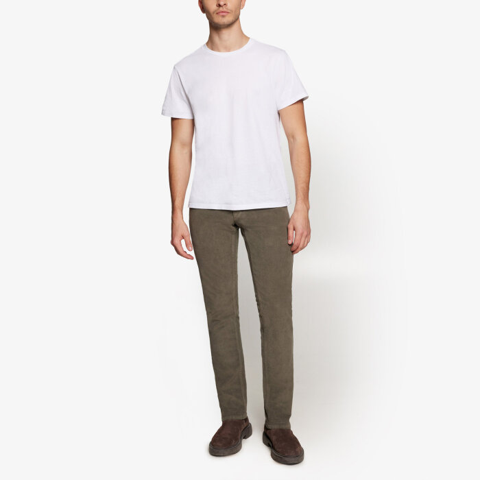 Signal - Signal - Cordor corduroy pants | Fløjlsbuks Jeans Beluga Green
