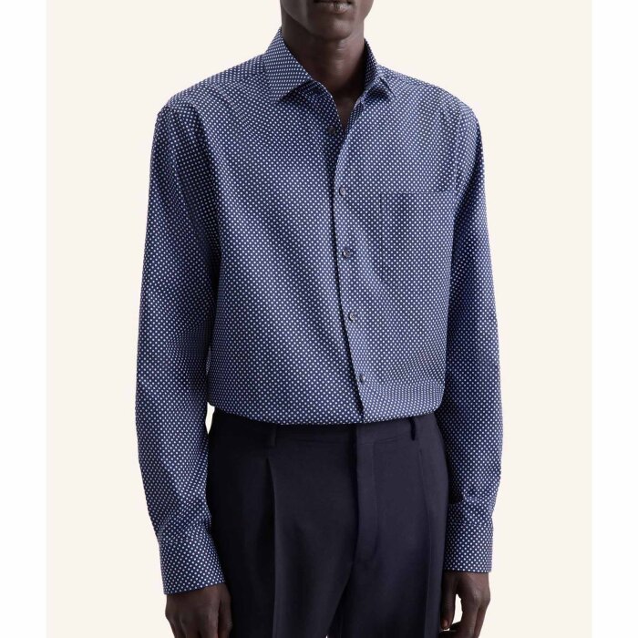 Seidensticker - Seidensticker - 845312 18 | Regular fit Skjorte Navy
