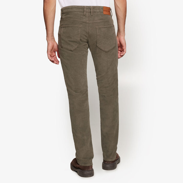 Signal - Signal - Cordor corduroy pants | Fløjlsbuks Jeans Beluga Green
