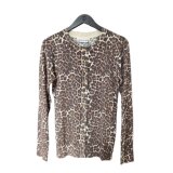 Pulz Jeans ( Dame )  - PULZ - PZSARA BOTTON | CARDIGAN BROWN ANIMAL