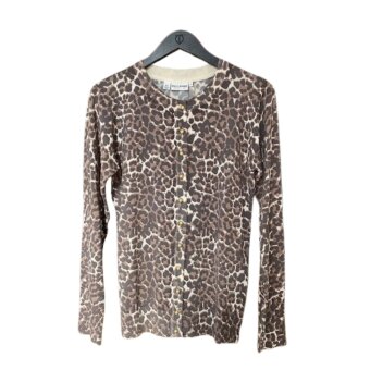 Pulz Jeans ( Dame )  - PULZ - PZSARA BOTTON | CARDIGAN BROWN ANIMAL