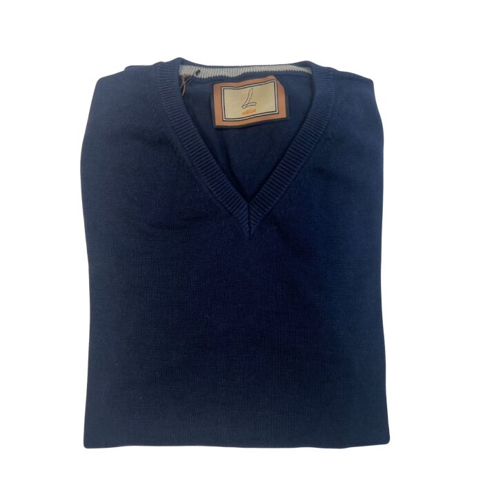 Limited Edition - Limited edition - V-Neck sweater | Strik Navy