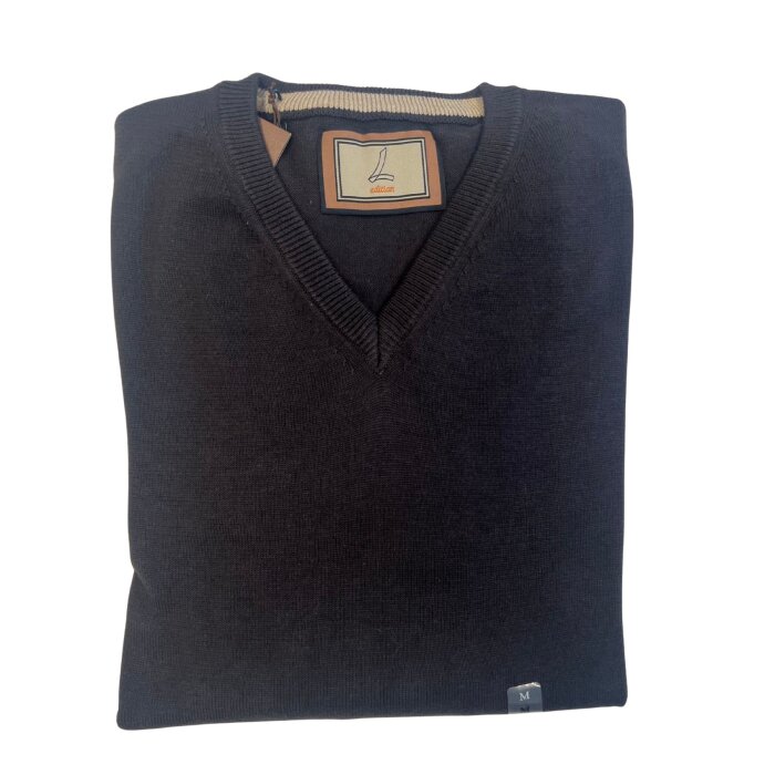 Limited Edition - Limited edition - V-Neck sweater | Strik Brown
