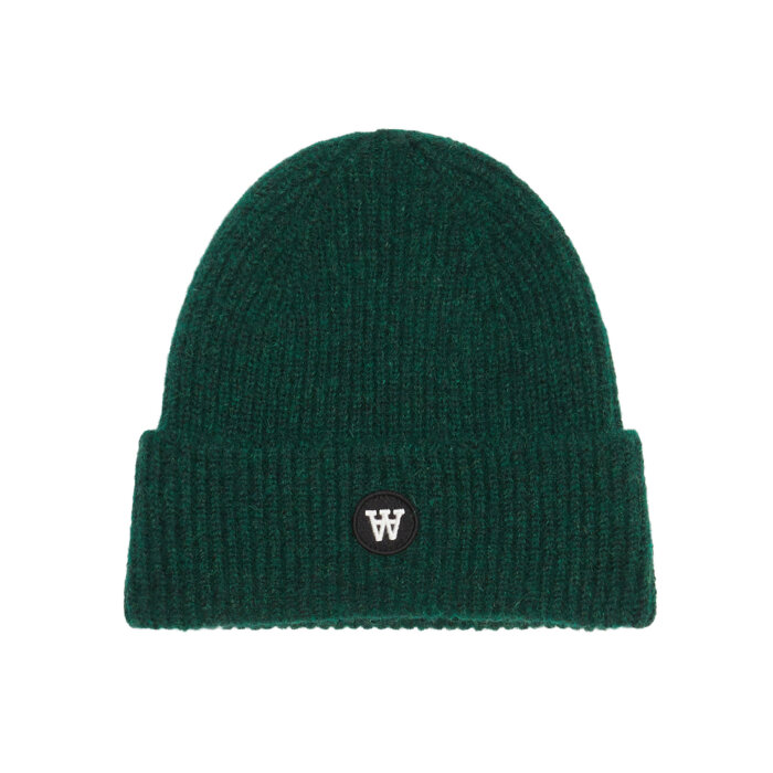 Double A by Wood Wood - Wood Wood - Vin Beanie | Hue Green Moss