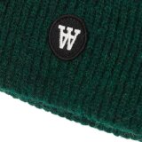 Double A by Wood Wood - Wood Wood - Vin Beanie | Hue Green Moss Double A by Wood Wood - Wood Wood - Vin Beanie | Hue Green Moss