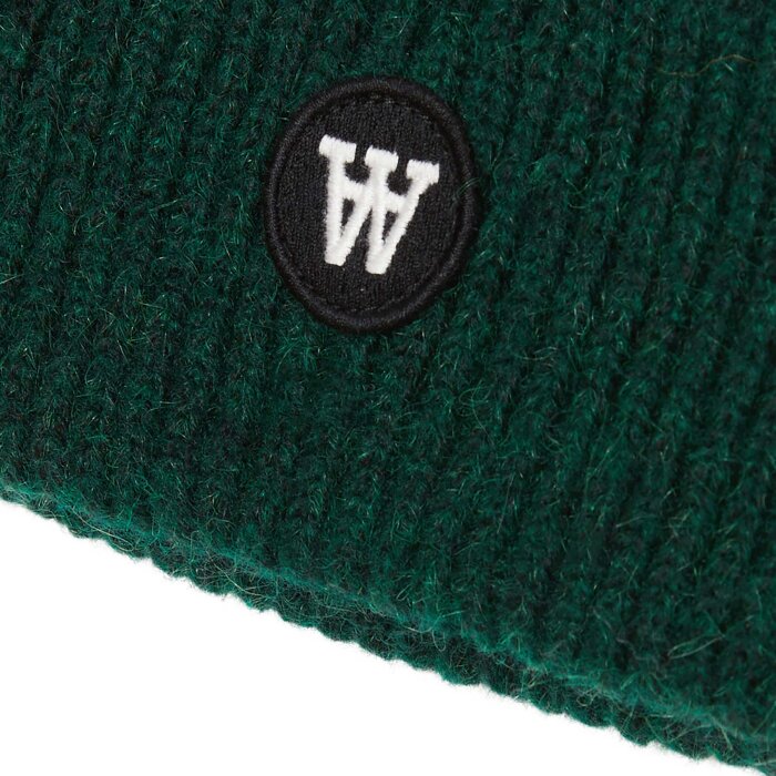 Double A by Wood Wood - Wood Wood - Vin Beanie | Hue Green Moss