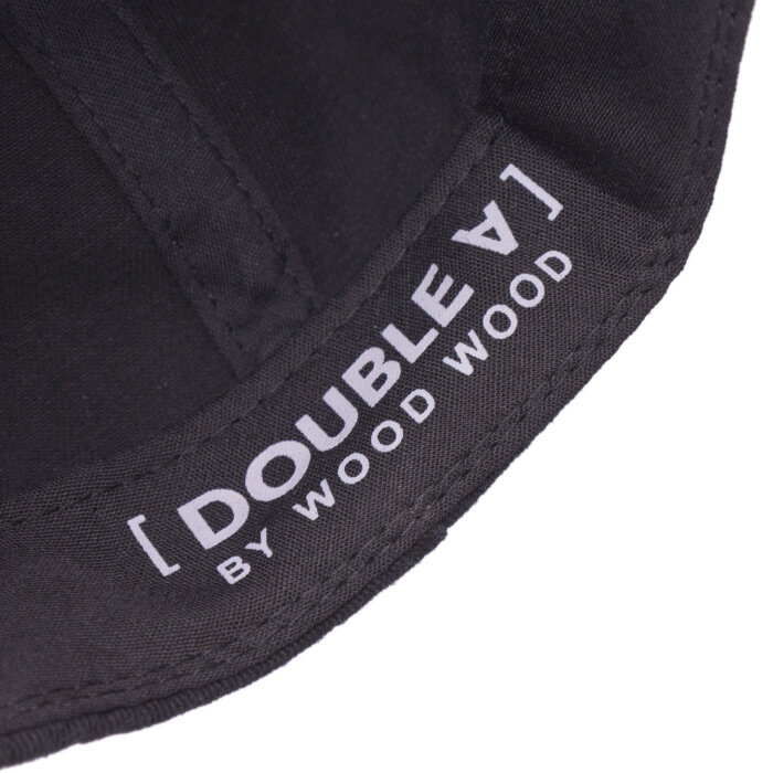 Double A by Wood Wood - Wood Wood - Eli embroidery cap | Kasket Black