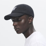 Double A by Wood Wood - Wood Wood - Eli embroidery cap | Kasket Black