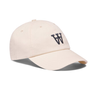 Double A by Wood Wood - Wood Wood - Eli embroidery cap | Kasket Off-White