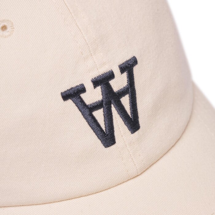 Double A by Wood Wood - Wood Wood - Eli embroidery cap | Kasket Off-White