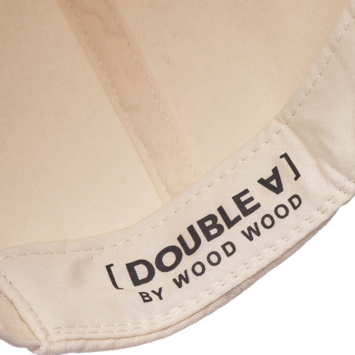 Double A by Wood Wood - Wood Wood - Eli embroidery cap | Kasket Off-White