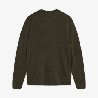 Signal - Signal - Ricco crew neck sweater | Strik Beluga Green Melange
