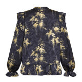 Love&divine ( Dame ) - LOVE&DIVINE - LOVE1234-1 | SKJORTE GOLD PRINT Love&divine ( Dame ) - LOVE&DIVINE - LOVE1234-1 | SKJORTE GOLD PRINT