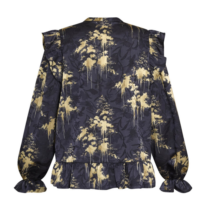 Love&divine ( Dame ) - LOVE&DIVINE - LOVE1234-1 | SKJORTE GOLD PRINT