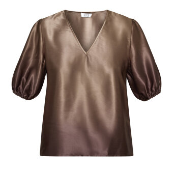 Love&divine ( Dame ) - LOVE&DIVINE - LOVE1403 | BLUSE  804 BROWN COMB.